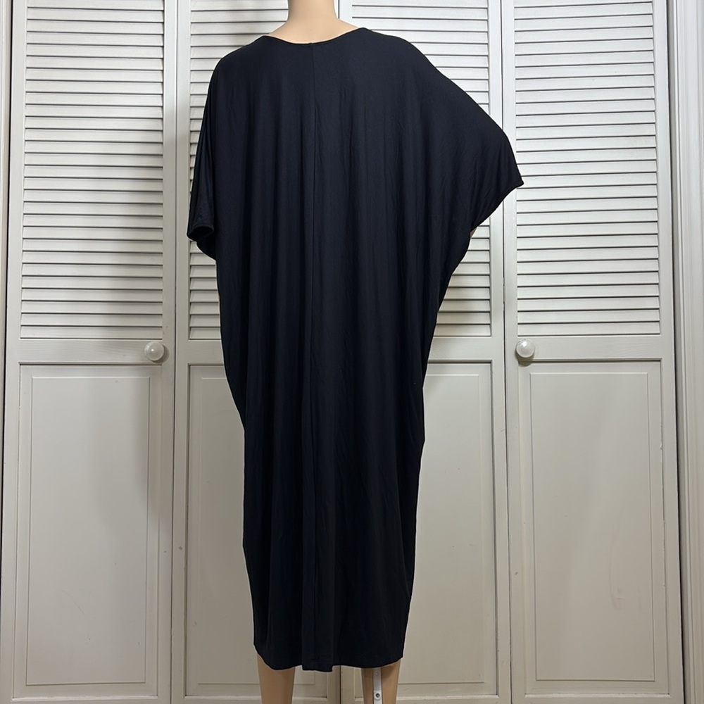 NWT Universal Standard Women's Plus Teresa Liquid Jersey V-Neck Dress Size 4X - Picture 11 of 15